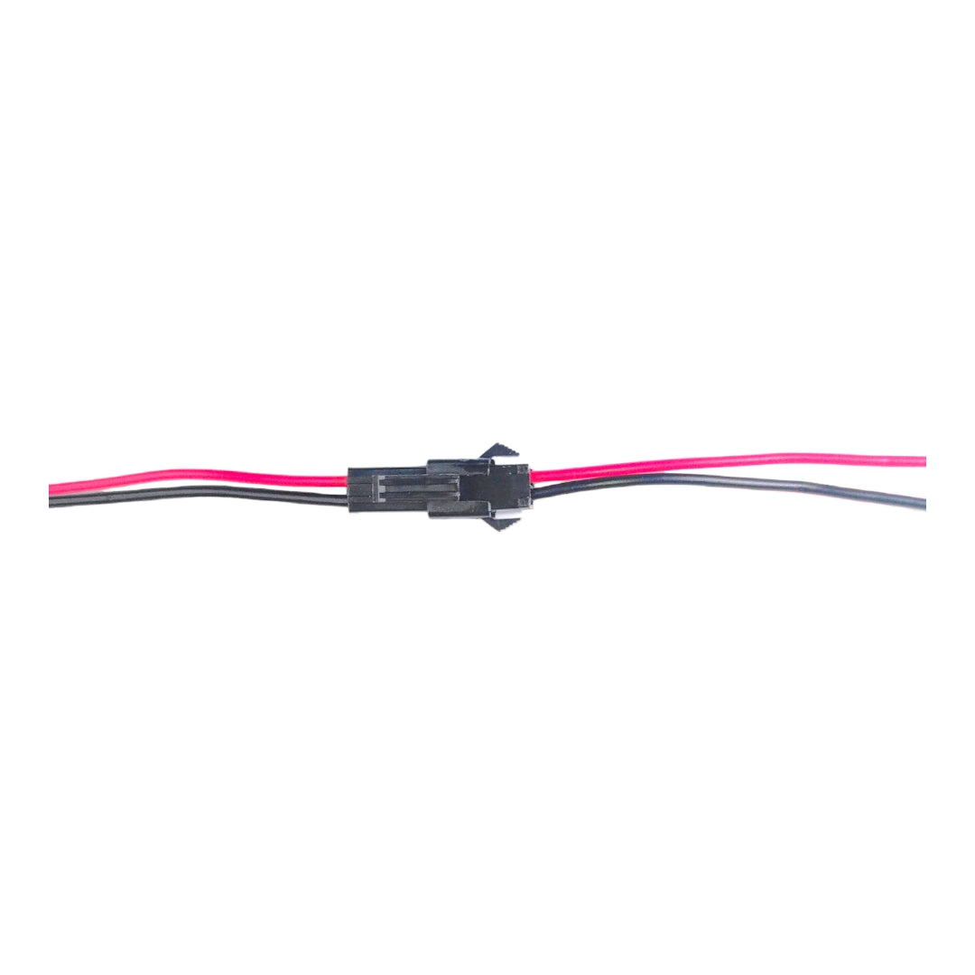 Pareja de cables con conector de 2 líneas - 30 cm-2