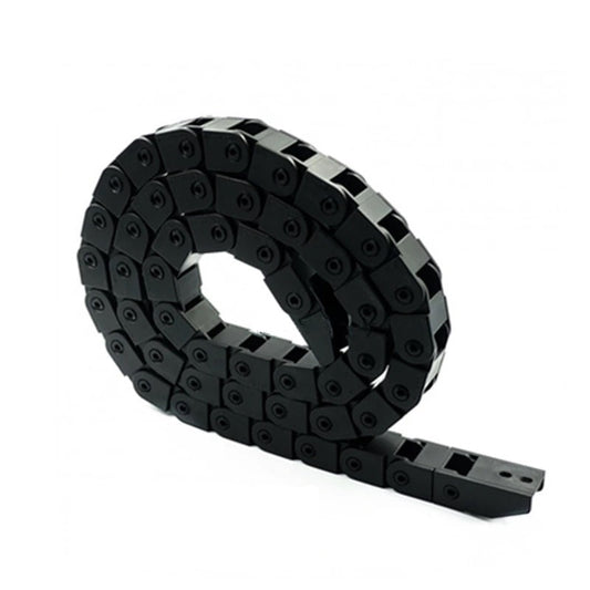 Organizador de cable tipo oruga de 10 x 10 mm - 1 metro-1