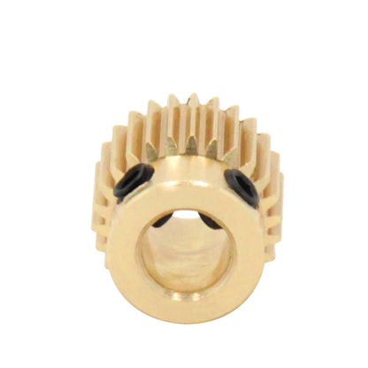 Engranaje de latón para extrusor MK8 de 40 dientes-2