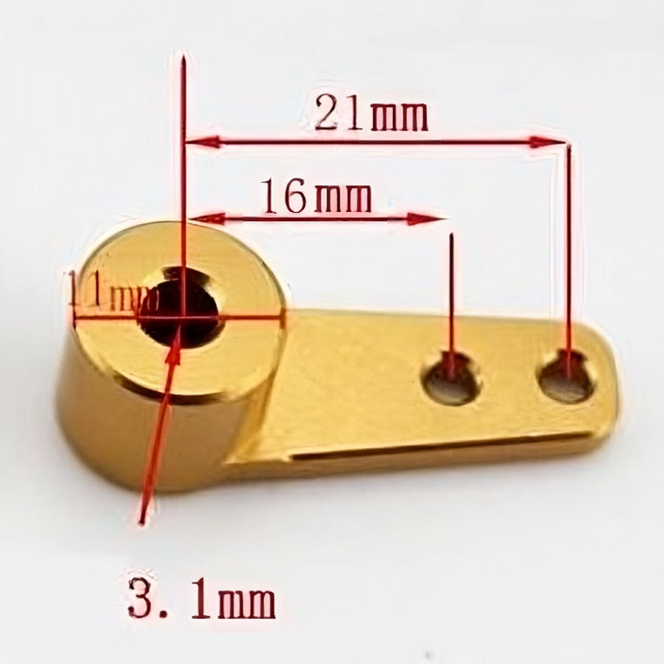Brazo para eje de motor de 3.1 mm-3