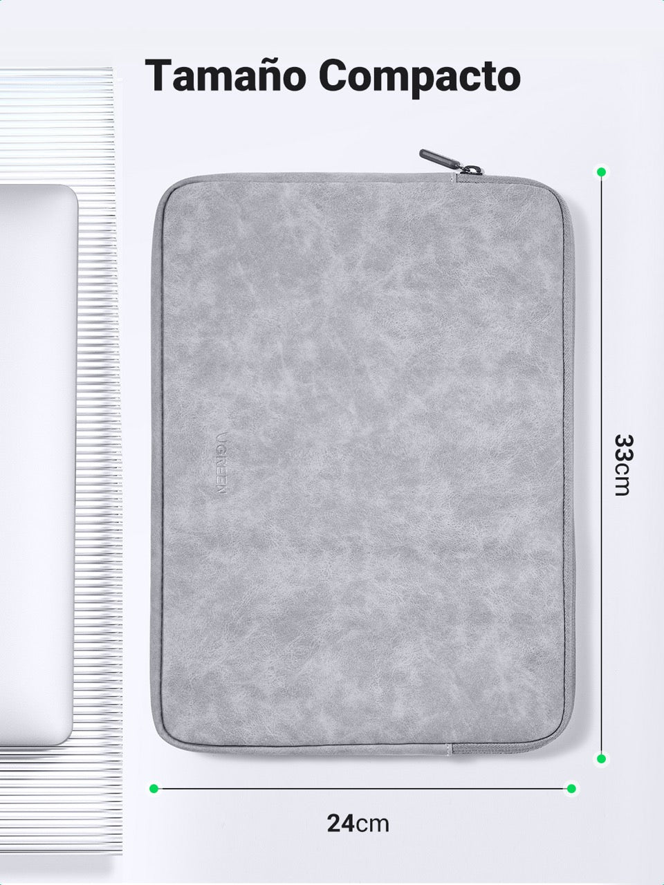 Funda para laptop UGREEN de 13" - gris-4