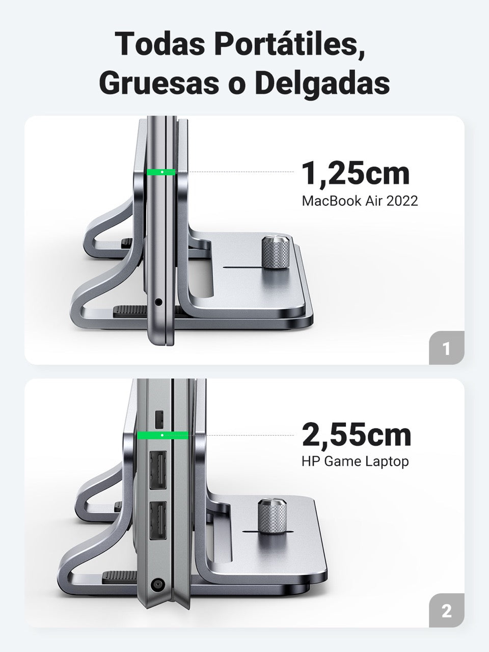 Soporte vertical para laptop UGREEN-3