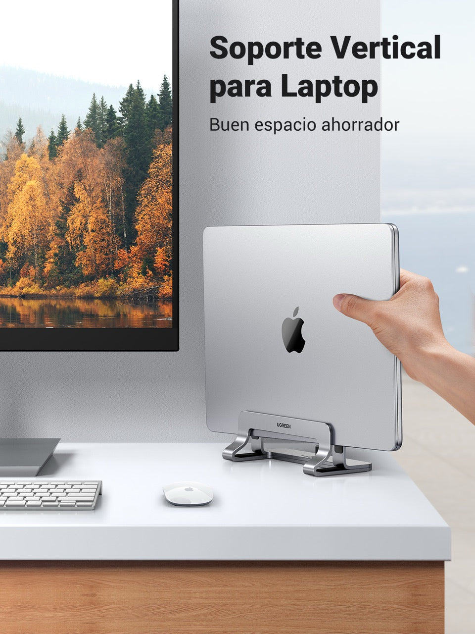 Soporte vertical para laptop UGREEN-4
