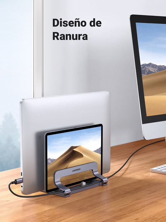 Soporte vertical doble para laptop UGREEN-2