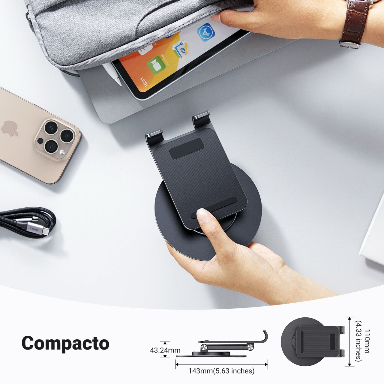 Soporte de escritorio UGREEN LP805 para teléfono-8