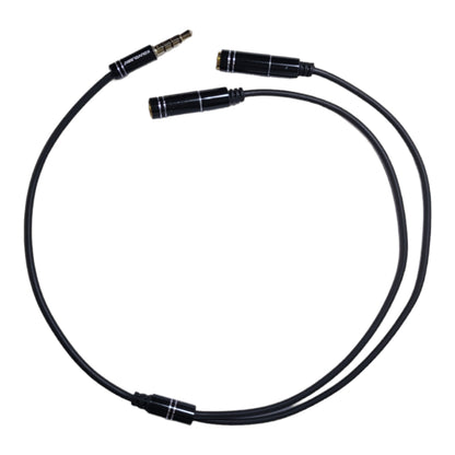 Cable de 3.5mm macho a 2 x 3.5mm hembra - 30 cm-2