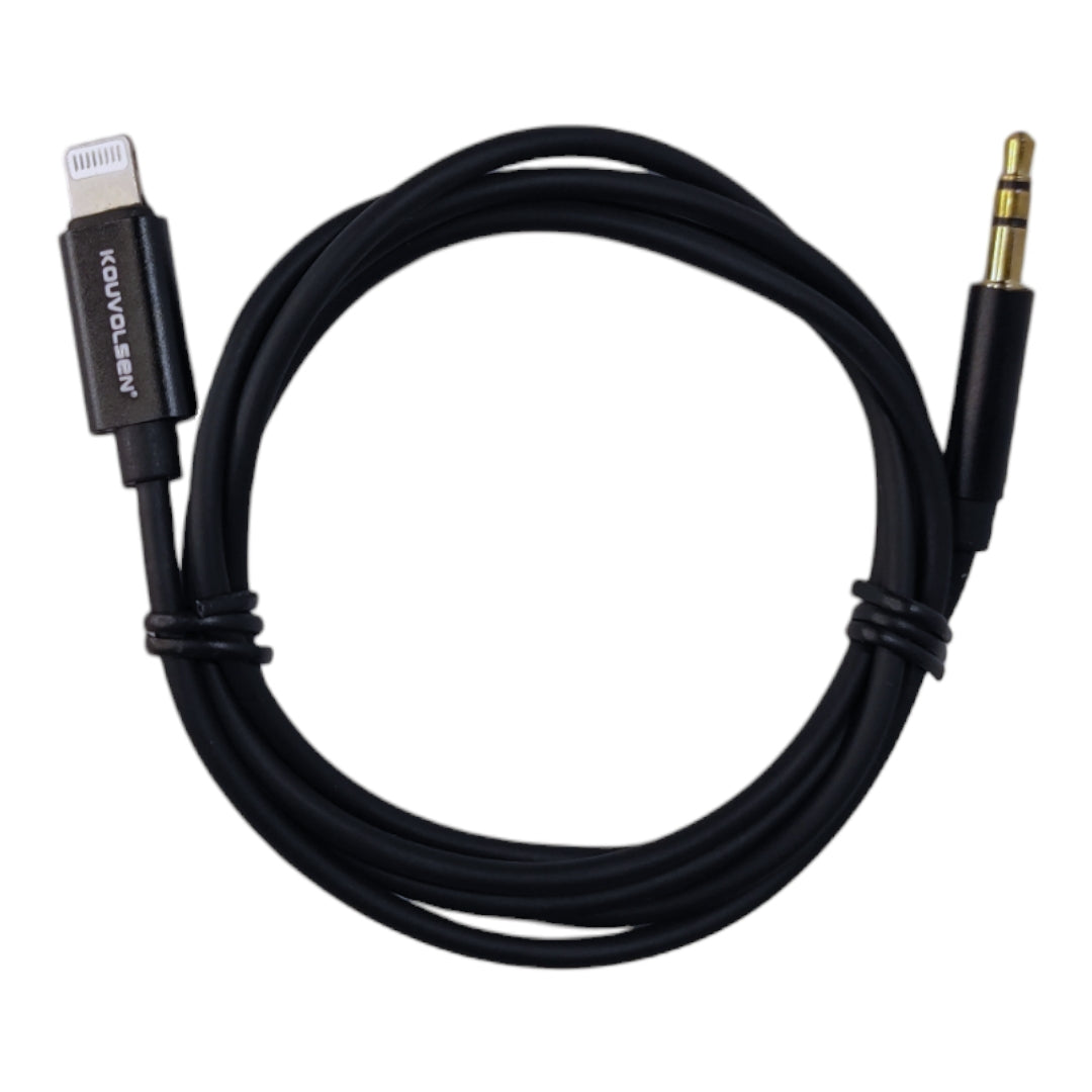 Cable de Lightning macho a 3.5mm macho - 1m-2
