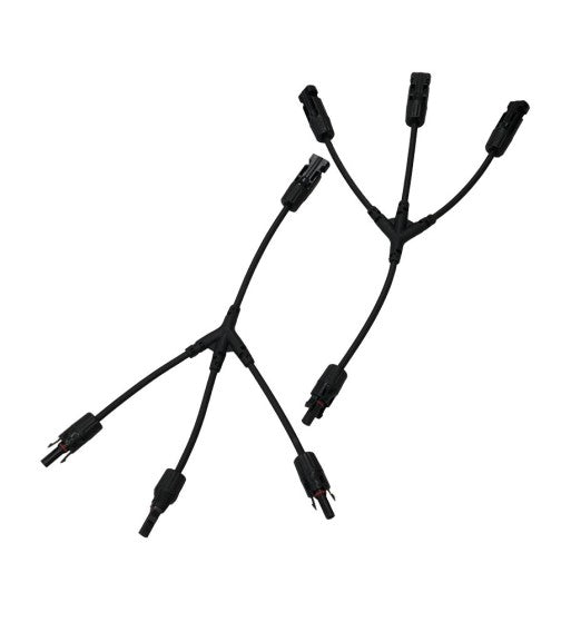 Conector MC4 para paneles solares - triple-1