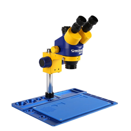 Microscopio trinocular estéreo Mechanic MC75T con base iMatAir-1