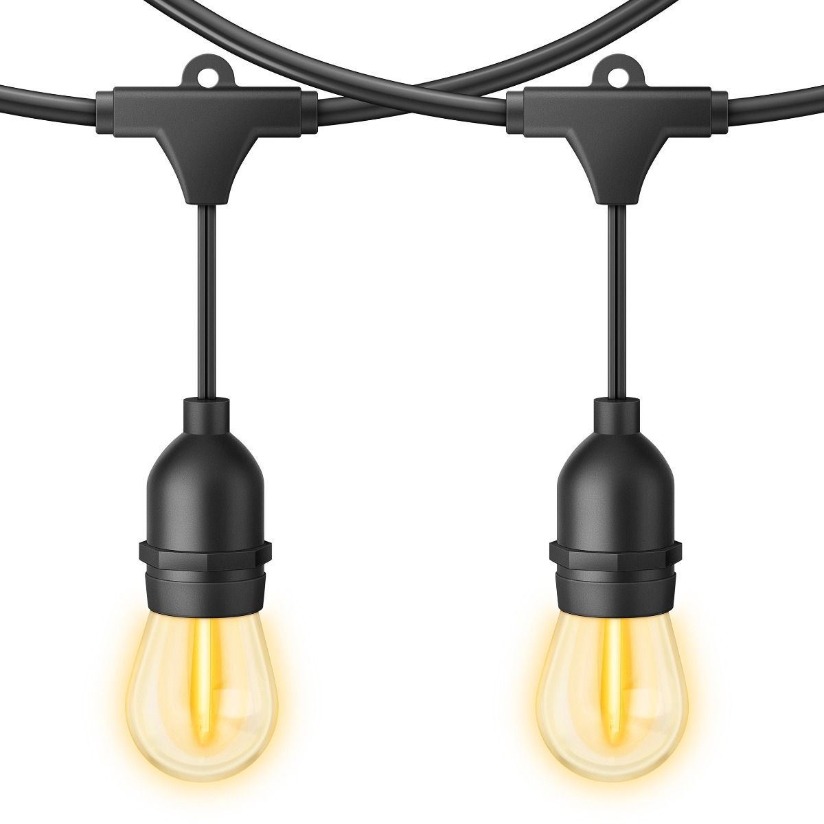 Serie LED vintage de 24 focos para exterior-1