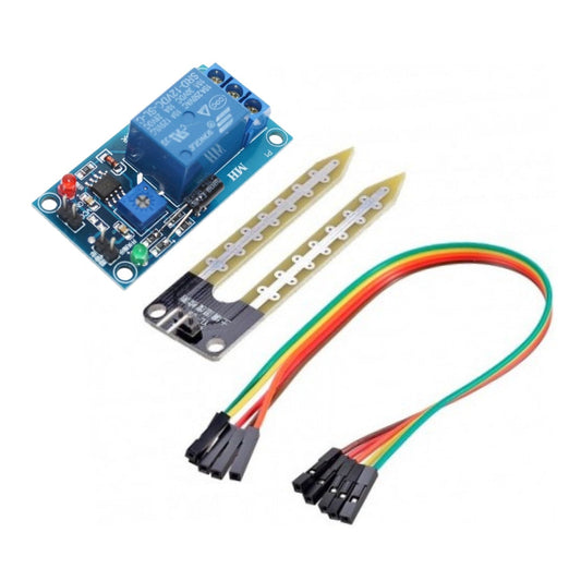 Módulo sensor de humedad de suelo con relé de 12V-1