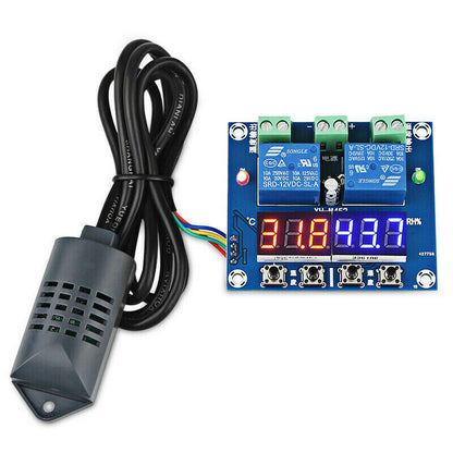 Termostato e higrostato de 12V XH-M452-4
