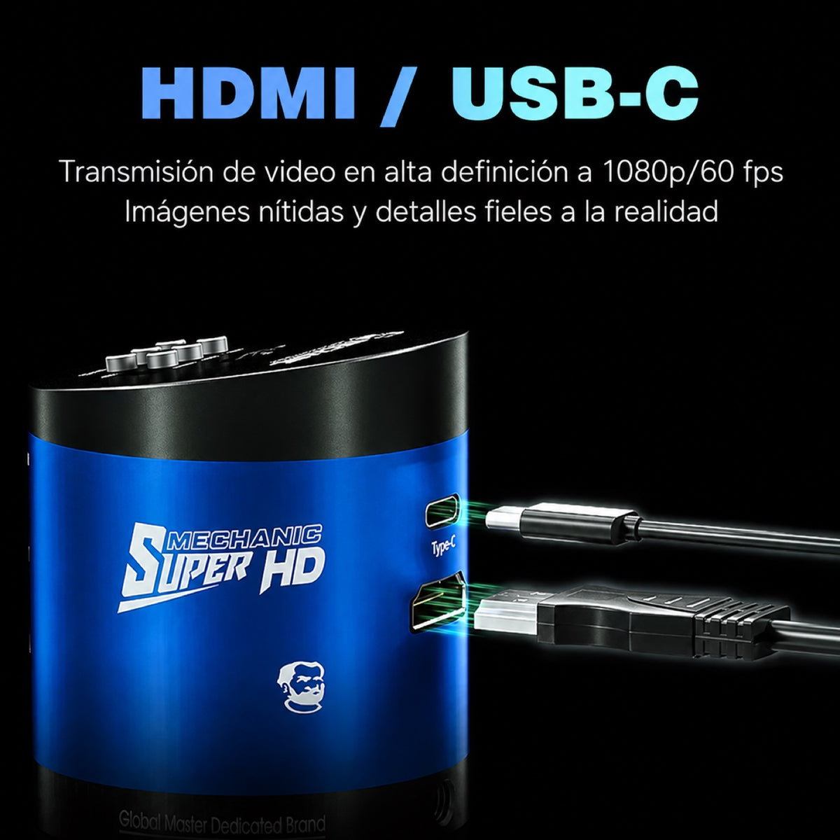 Cámara Mechanic MOS-4K para microscopio-4