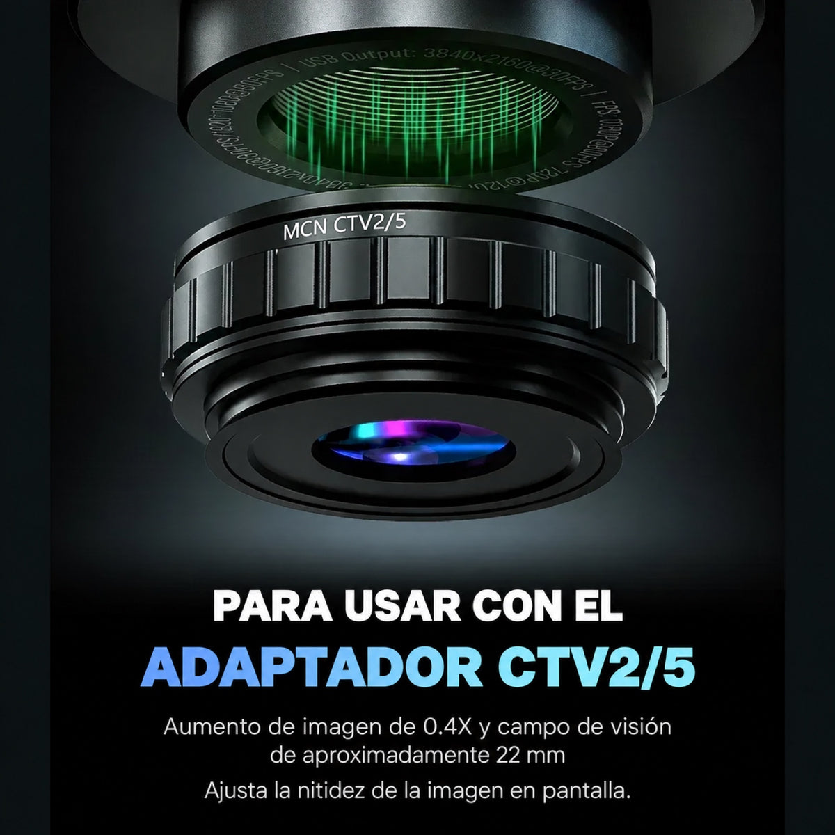 Cámara Mechanic MOS-4K para microscopio-5