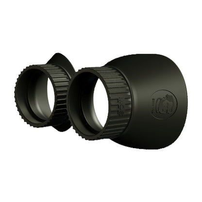 Protectores de ojos de silicona Mechanic MOS028 para microscopio, par-1