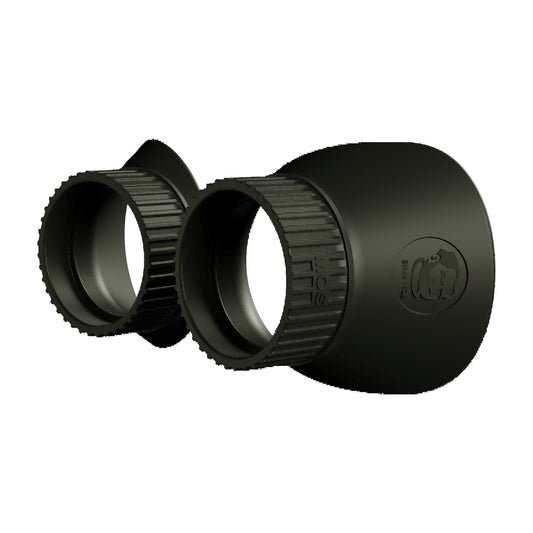 Protectores de ojos de silicona Mechanic MOS028 para microscopio, par-1