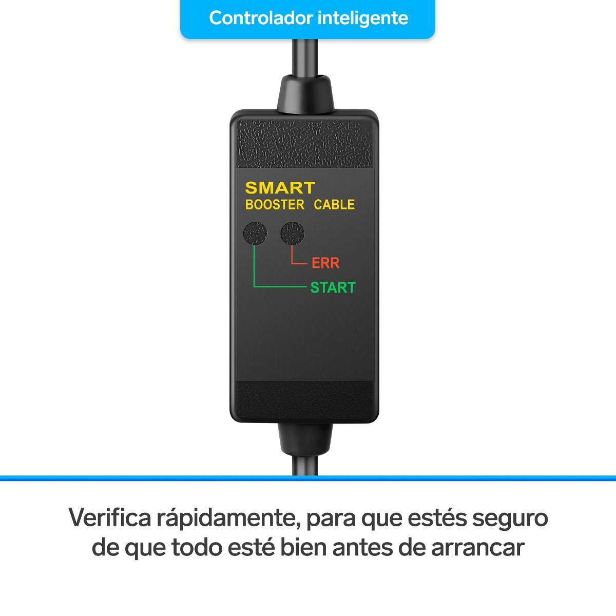 Arrancador para auto compacto, power bank y linterna LED-4