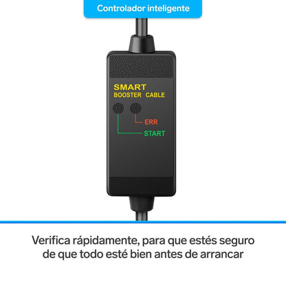 Arrancador para auto compacto, power bank y linterna LED-4
