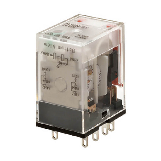 Relé Omron DPDT de 24V MY2N-GS DC24-1