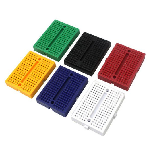 Mini-protoboard de 170 puntos, colores-1