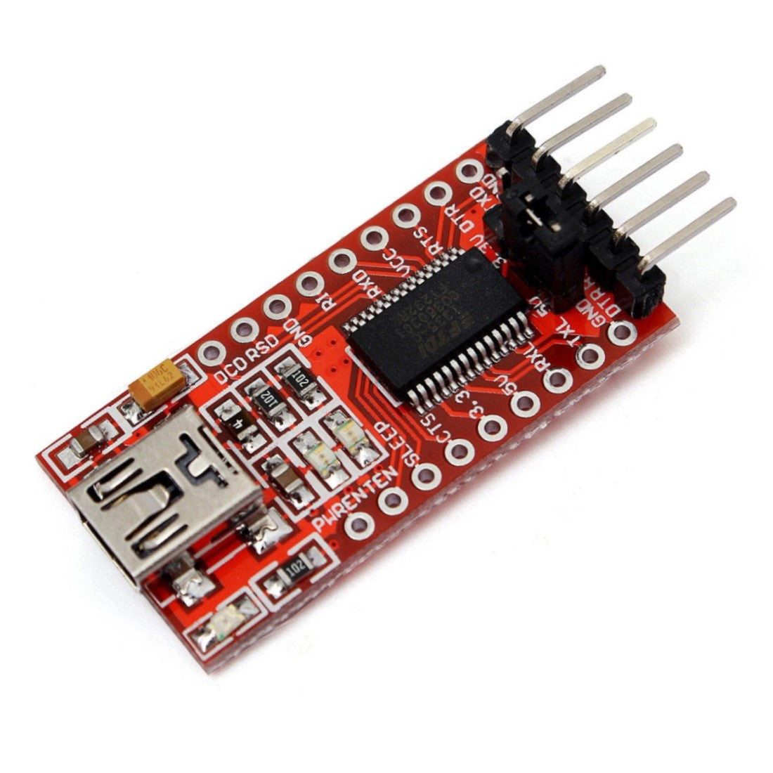 Módulo convertidor MiniUSB a TTL FT232RL-1