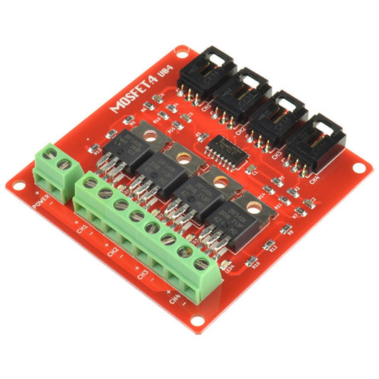 Módulo controlador mosfet 4 canales IRF540 V4.0-1
