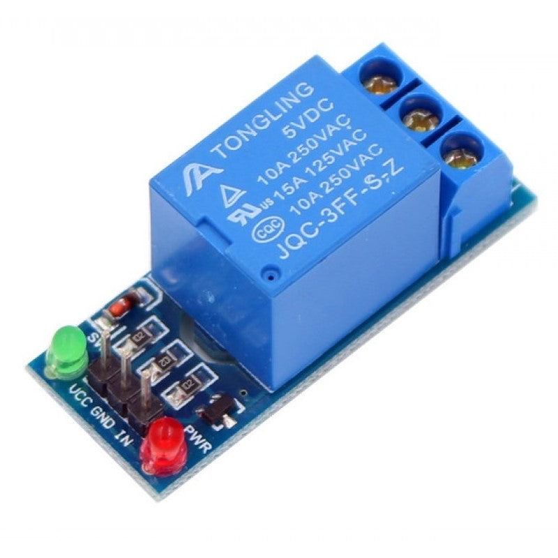 Módulo relé 12V de trigger bajo, 1 canal-1