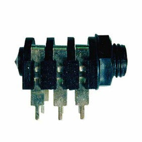 Conector de audio N.A. de 6.3 mm estéreo hembra, para PCB-1