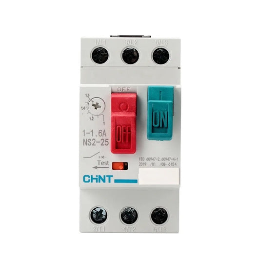 Guardamotor Chint NS2-25 6A a 10A-1