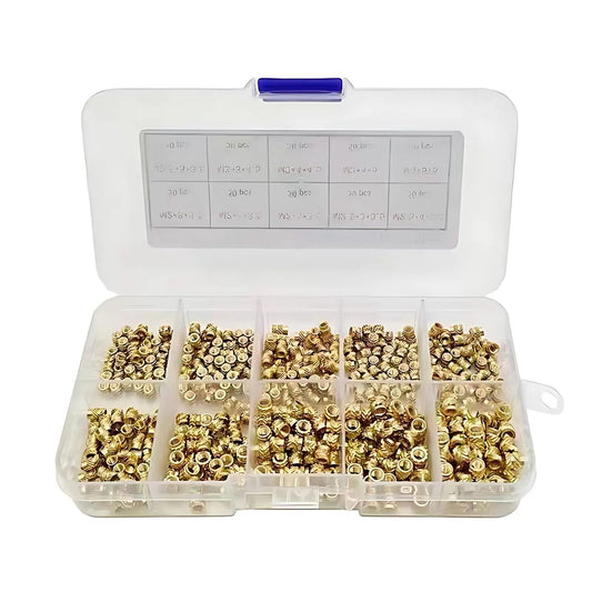Kit de insertos M2 M2.5 y M3 para impresión 3D - 500 piezas-1
