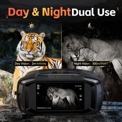 Binocular con visión nocturna Fnirsi NVS-40