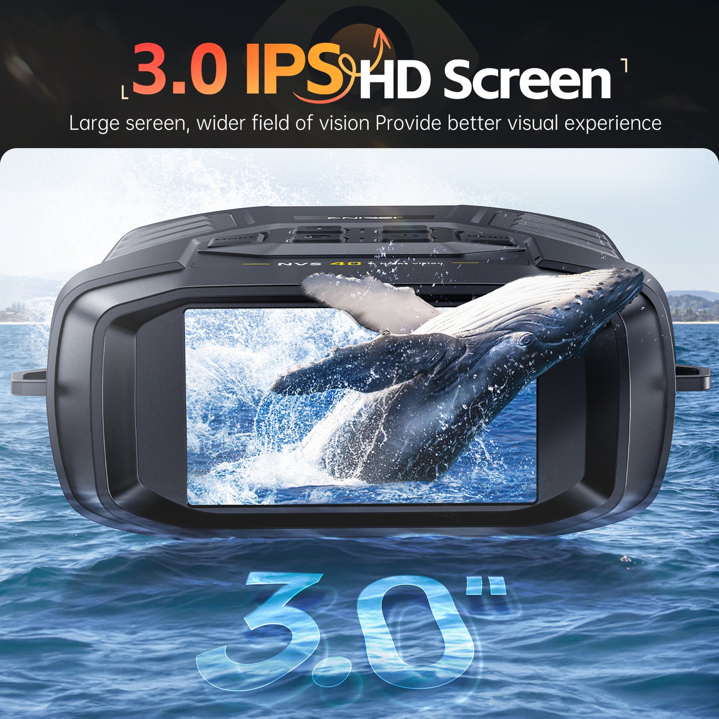 Binocular con visión nocturna Fnirsi NVS-40