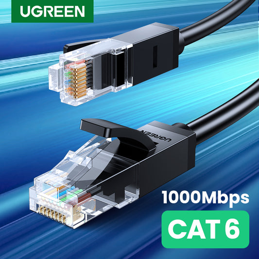 Cable de red UGREEN CAT 6 de 5m - negro-2