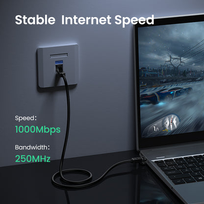 Cable de red UGREEN CAT 6 de 3m - negro-3