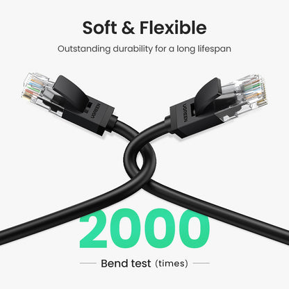 Cable de red UGREEN CAT 6 de 30m - negro-4