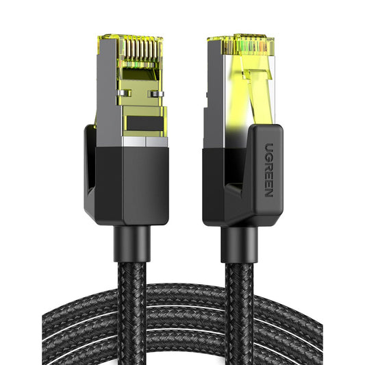 Cable de red trenzado UGREEN CAT 7 de 1m - negro-1