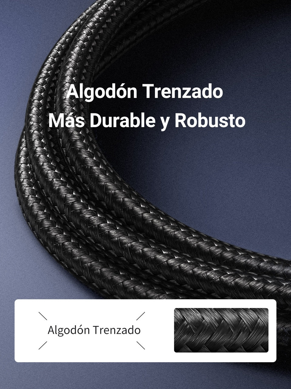 Cable de red trenzado UGREEN CAT 7 de 10m - negro-4