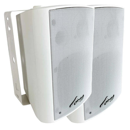 Bocina ambiental Audiopipe 4'' 70V - 2 unidades blancas-1