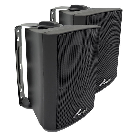 Bocina ambiental Audiopipe 4'' 60W 8 ohms - 2 unidades negras-1