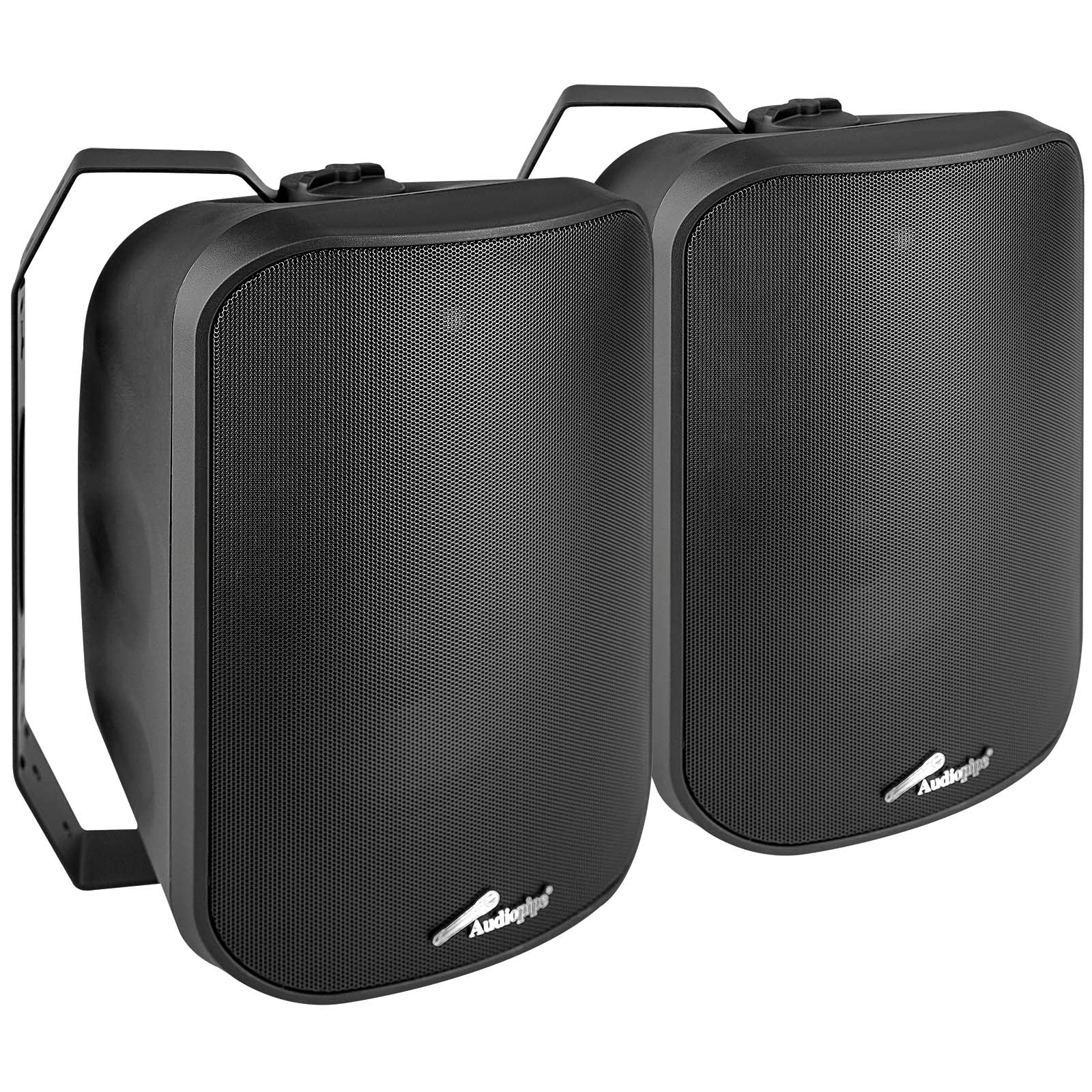 Bocina ambiental Audiopipe 6'' 100W 8 ohms - 2 unidades negras-1