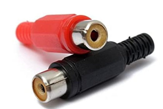 Conector N.A. RCA hembra, pareja-1
