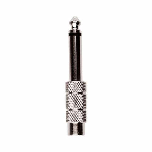 Adaptador N.A. de 6.3 mm macho mono a RCA hembra, metálico-1