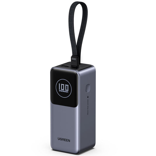 Batería portátil UGREEN con cable incorporado de 130W - 20,000mAh-2