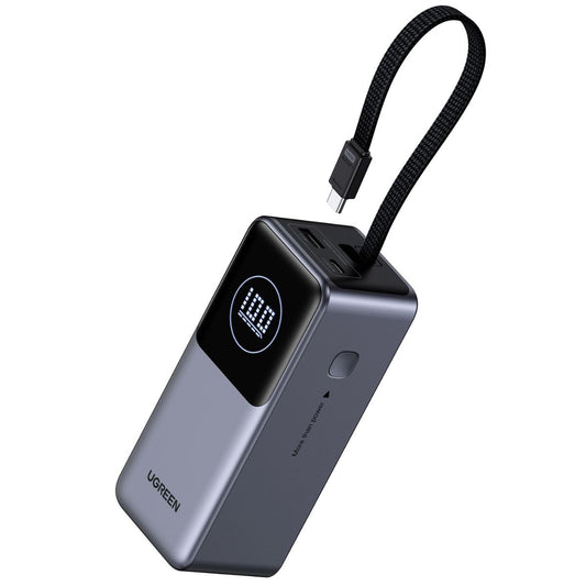 Batería portátil UGREEN con cable incorporado de 130W - 20,000mAh-1