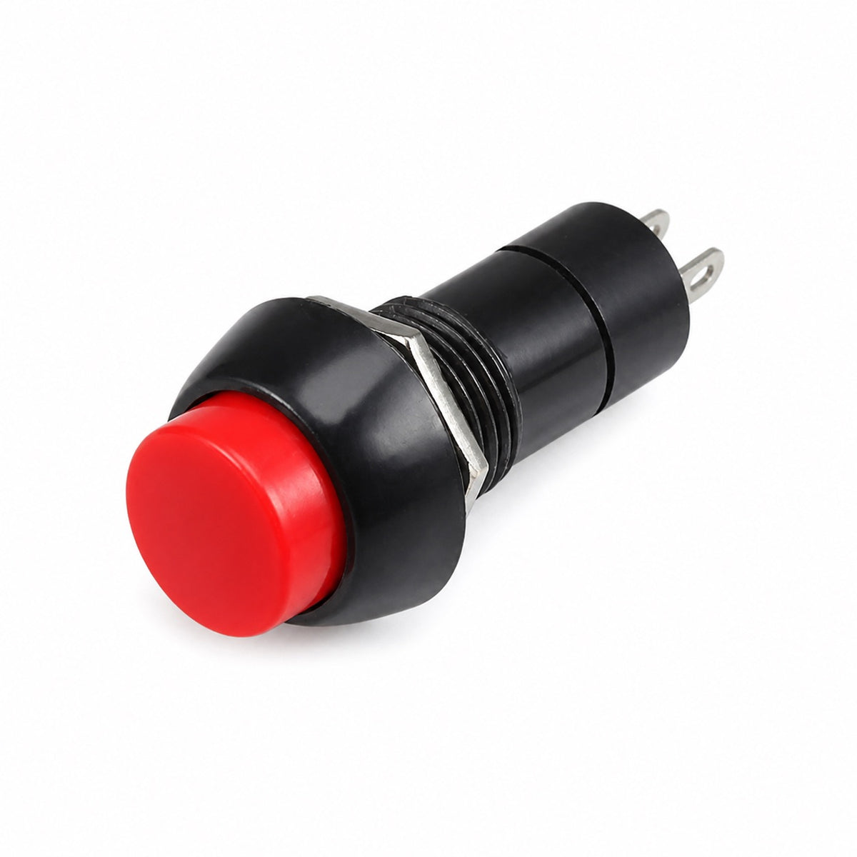 Pulsador con enclave PBS-11A de 12mm 3A 250V - rojo-1