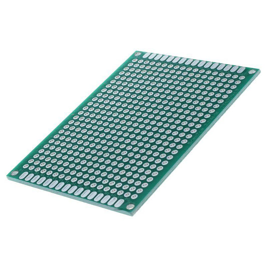 Placa perforada de doble cara con máscara para soldar 8x12 cm-1