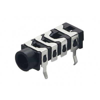 Conector de audio de 3.5 mm TRRS hembra para PCB-1