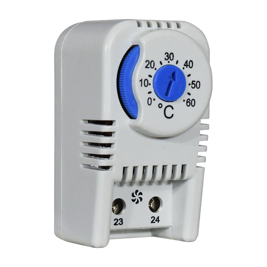 Termostato de tablero Plastim contacto NO 0-60 °C PTVT-1