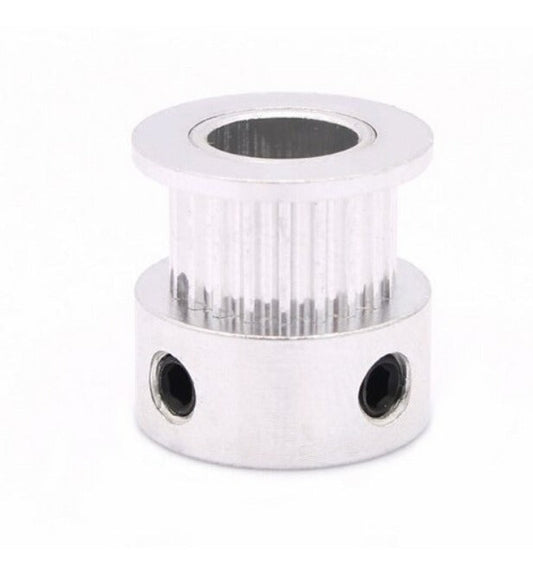 Polea GT2 de 20 dientes para faja de 10mm y eje de 8mm-1