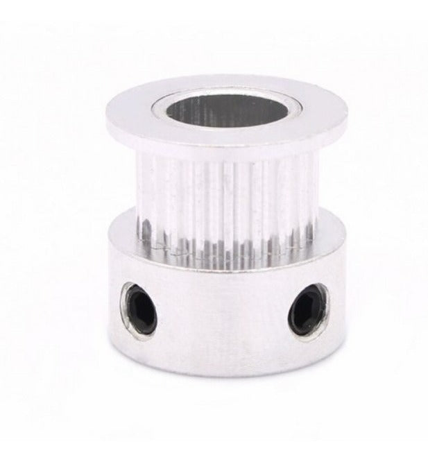 Polea GT2 de 20 dientes para faja de 10mm y eje de 5mm-1
